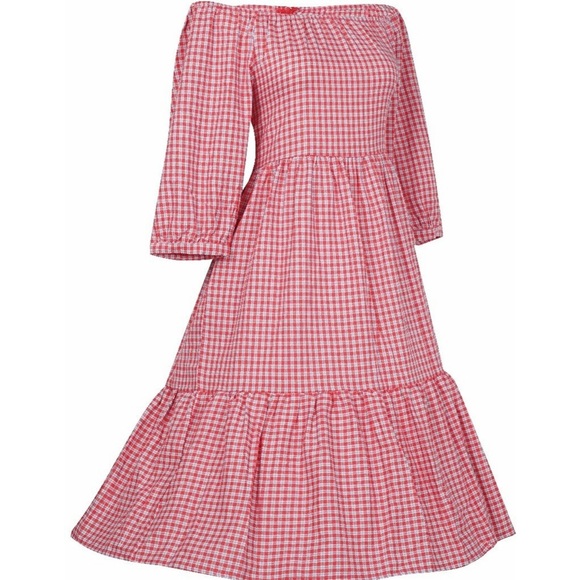 ❤️🤍🧺Dolly And Dotty Sonia Floaty Day Dress Gingham Red
Brand New With Tags - Picture 3 of 11
